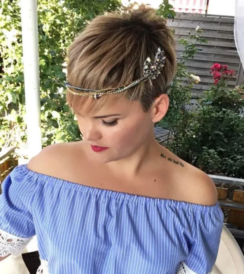 Accessorize Your Sleek Pixie