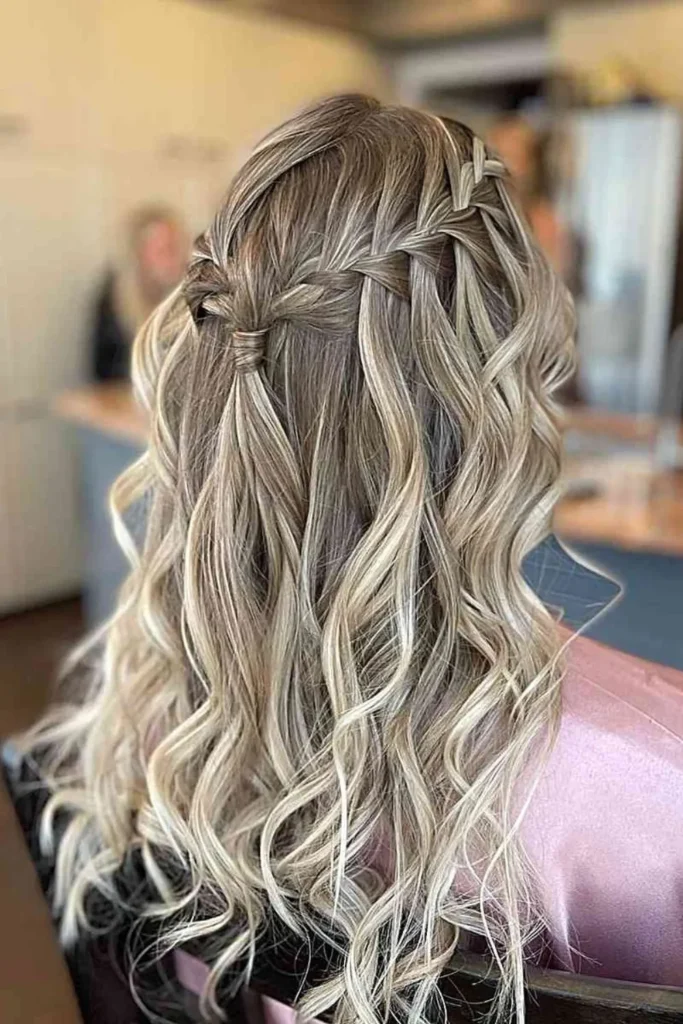 Bohemian Waterfall Braids