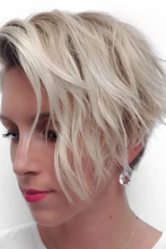Cropped Sides and Feathered Top