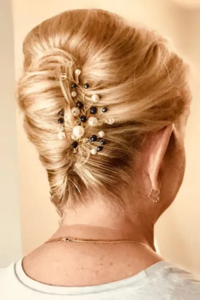 French Roll for Short Hair