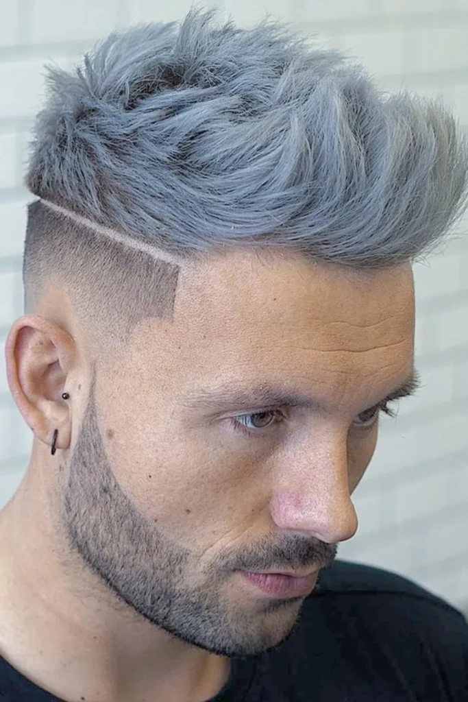 Frost-Touched Faux Hawk