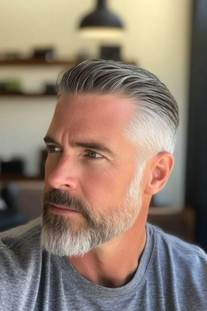 Frosted Slick-Back