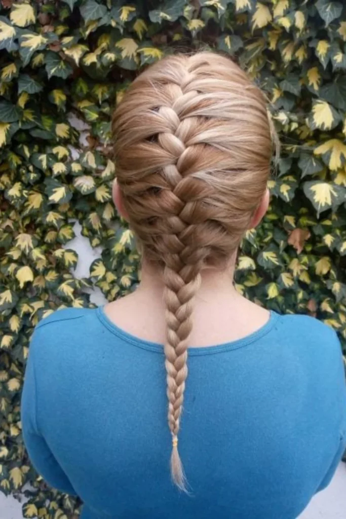 Fun Fishtail French Braid