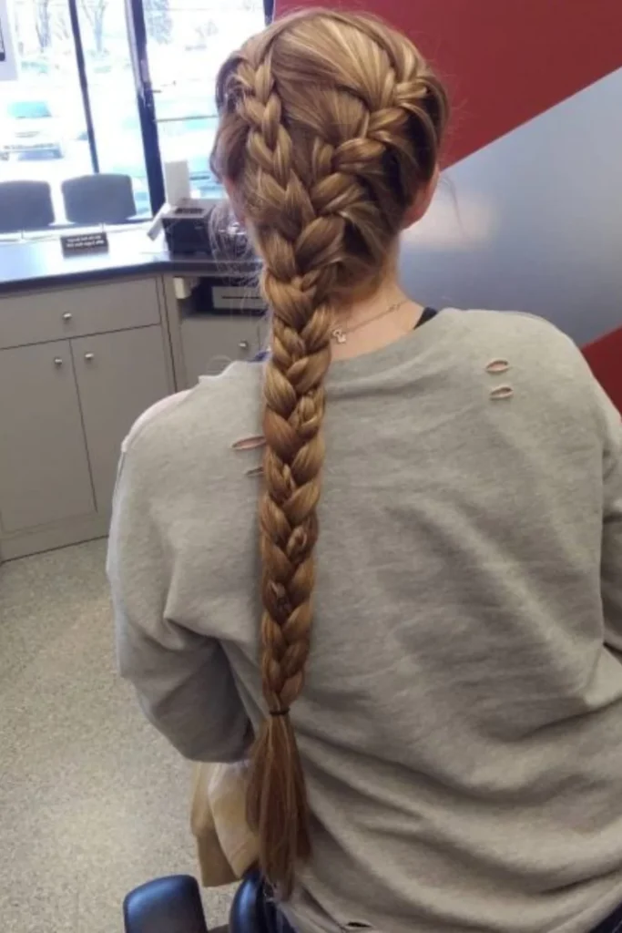 Gorgeous French Braid for Long Hair