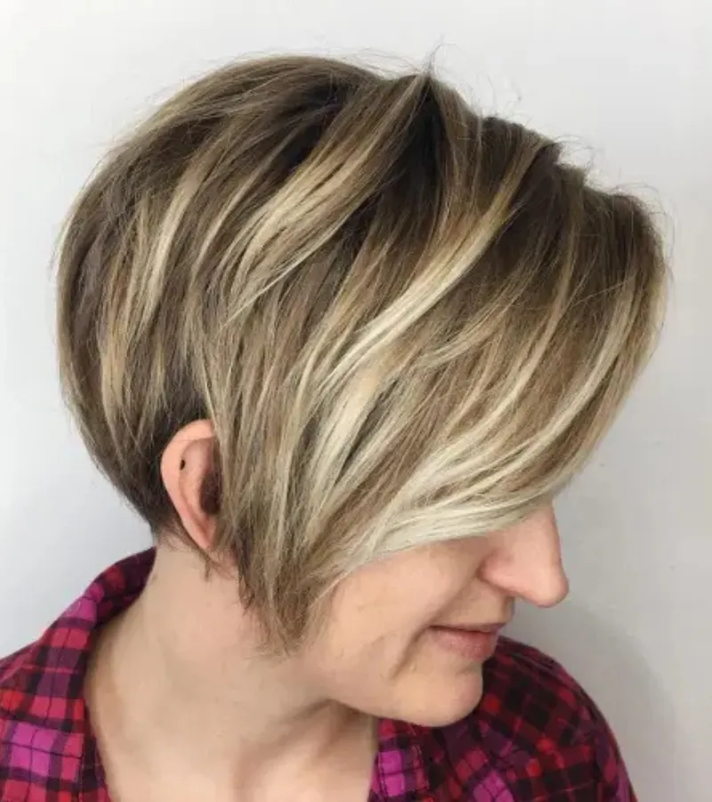 Graduated with Sweeping Fringe