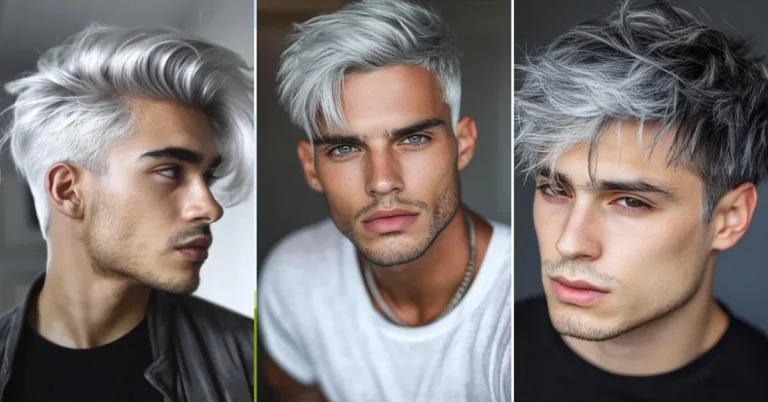 Hairstyles For Grey Hair Men