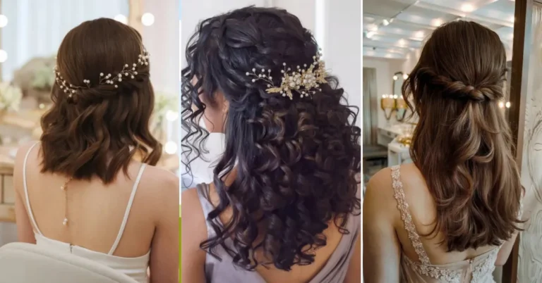 Half Up Half Down Wedding Hairstyles