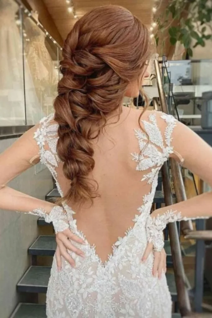 Loose Bridal Updo
