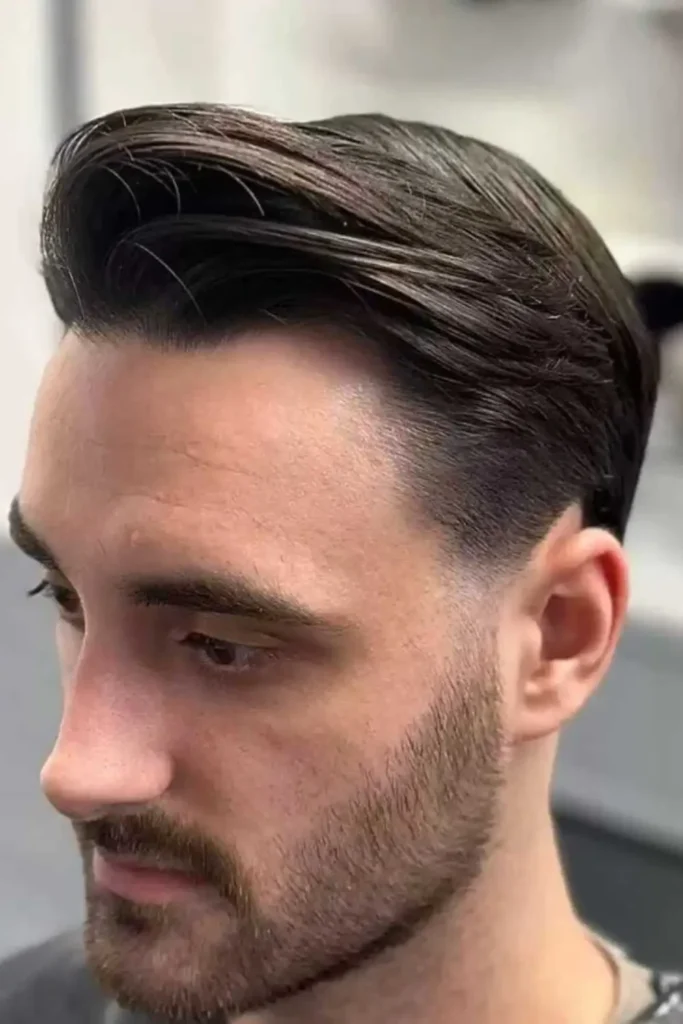 Low Taper with Voluminous Quiff