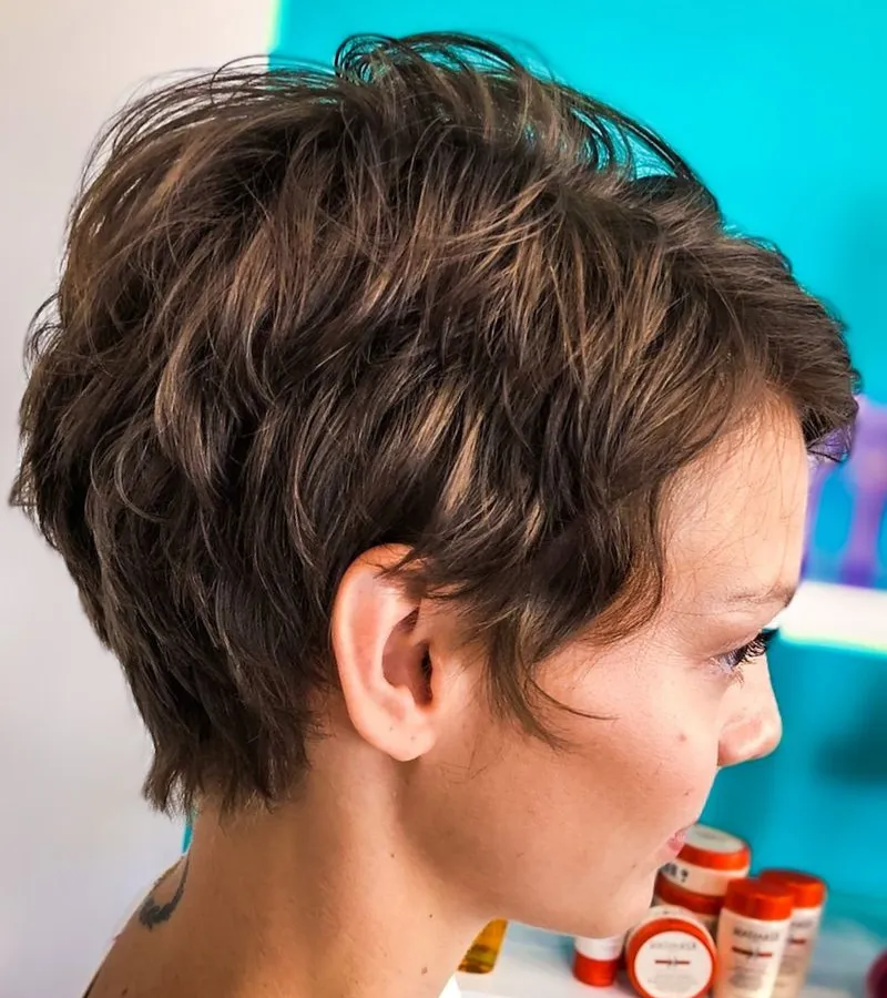 Messy Beach Wave Pixie