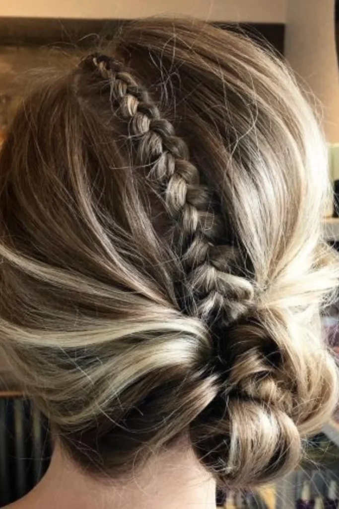 Mini French Braid