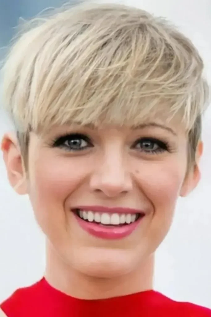 Pixie Bob Cut Haircut With Bangs