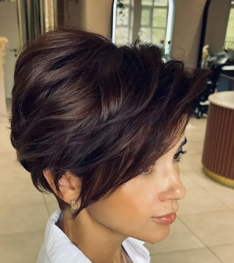 Pixie Cut With Bangs For Thick Hair