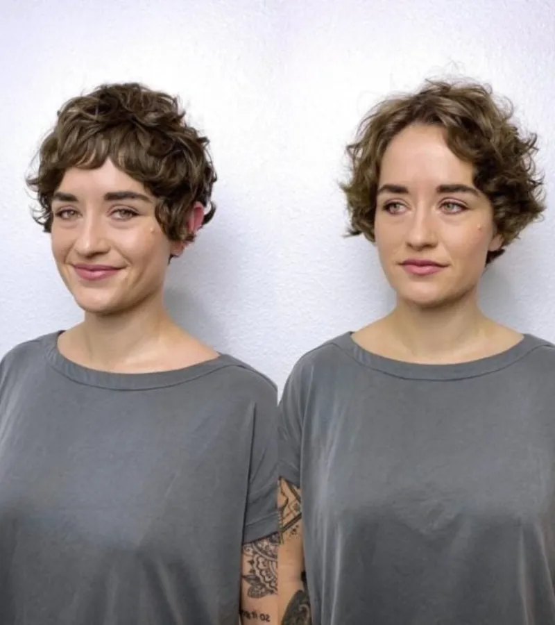 Pixie Cut for Wavy, Thick Hair