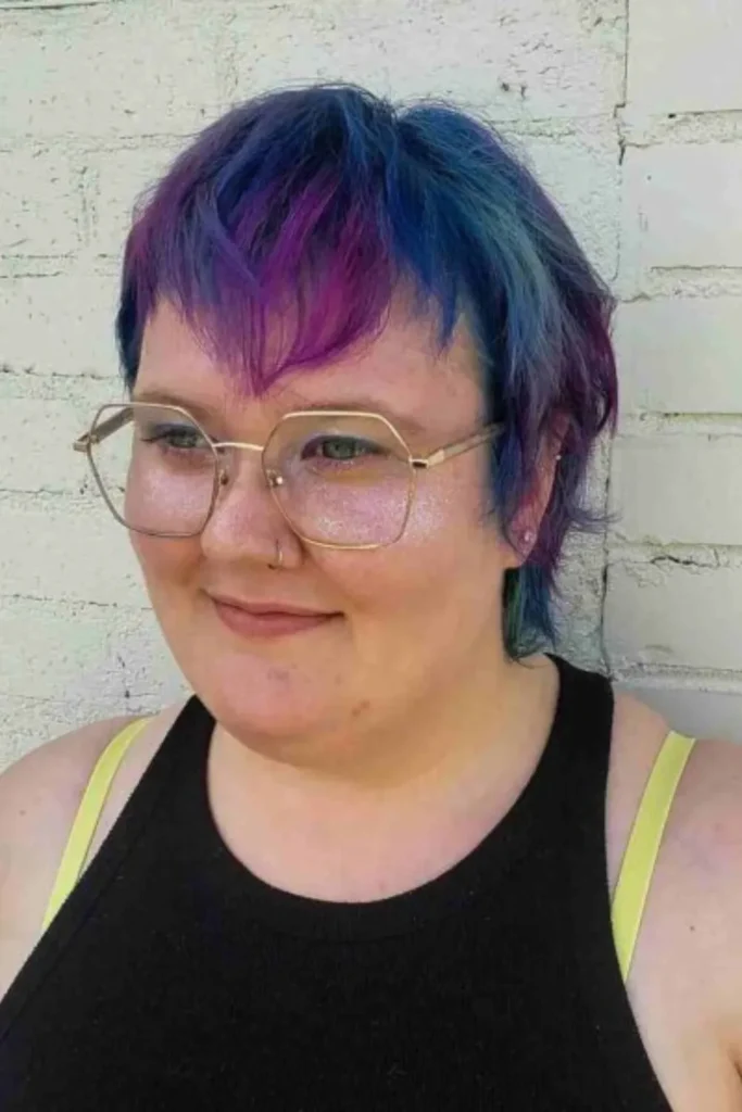 Pixie Mullet with V-Shaped Bangs