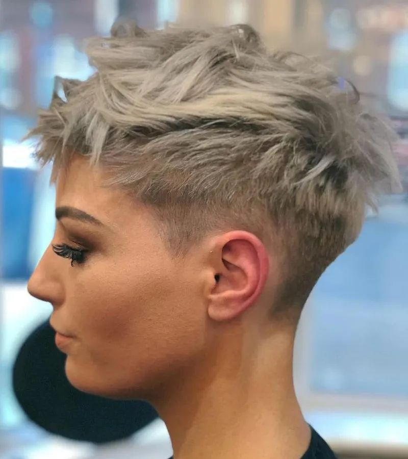 Pixie with Dramatic Undercut