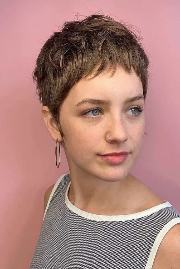 Superb Razored Short Pixie Cut