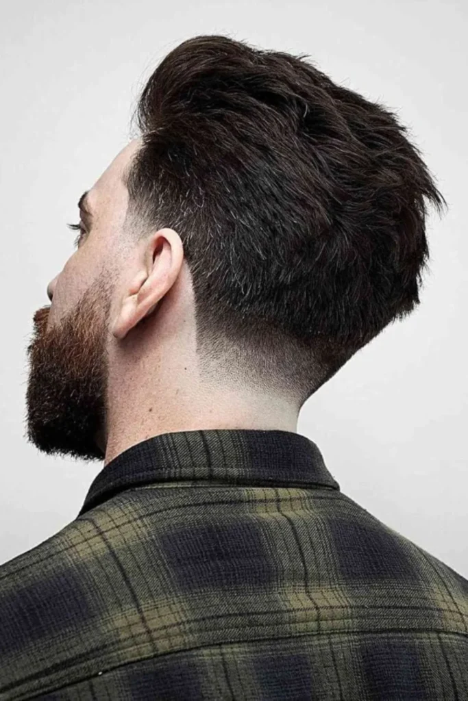 Textured and Tapered Haircut