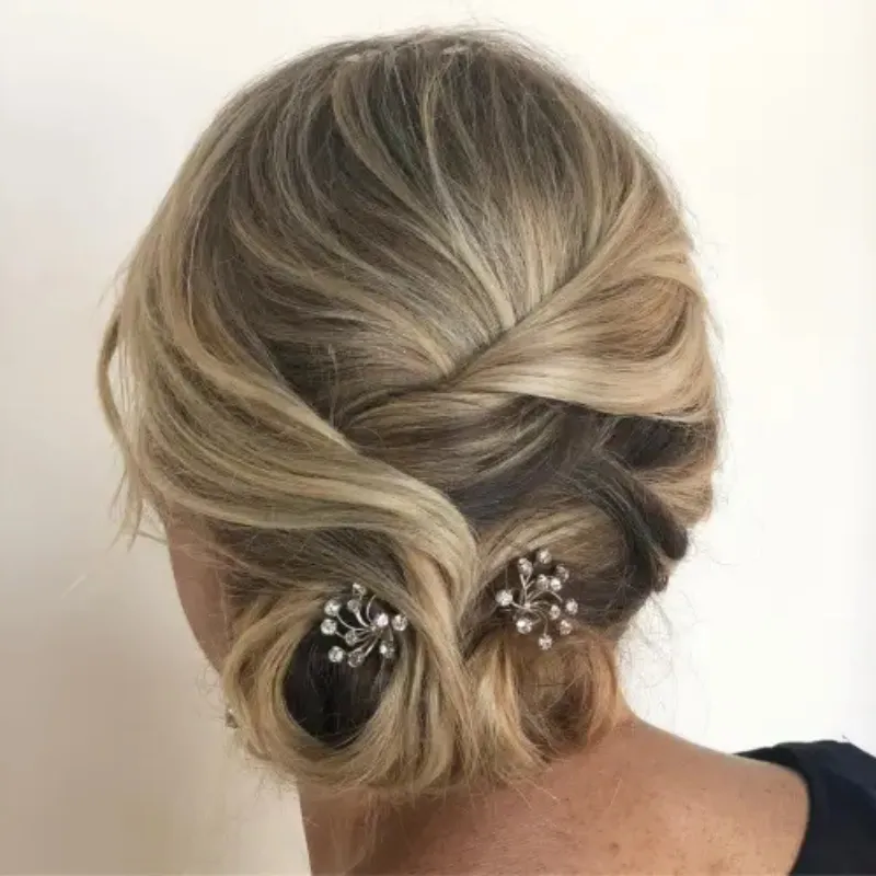 Twisted and Rolled Updo