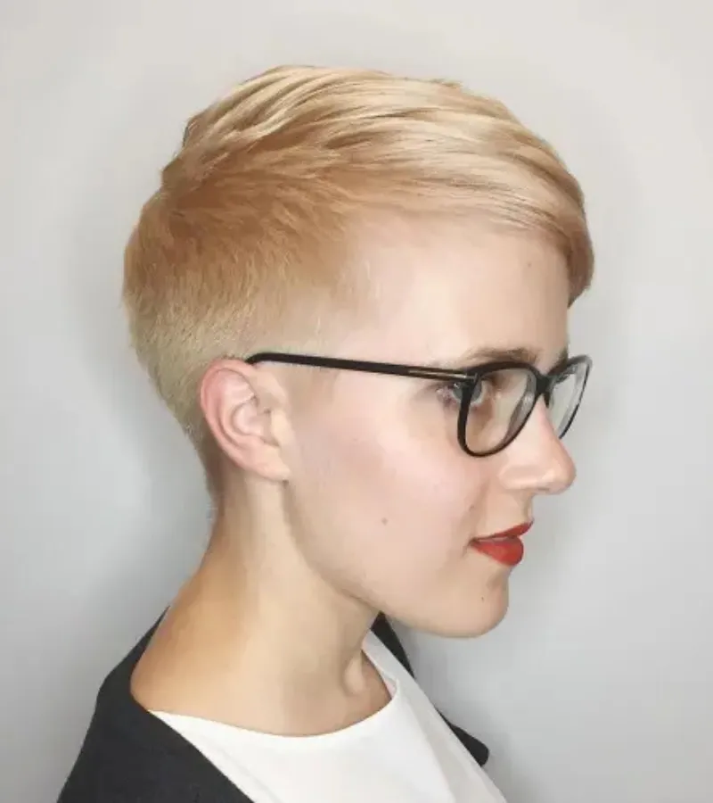 With Tapered Sides and Back