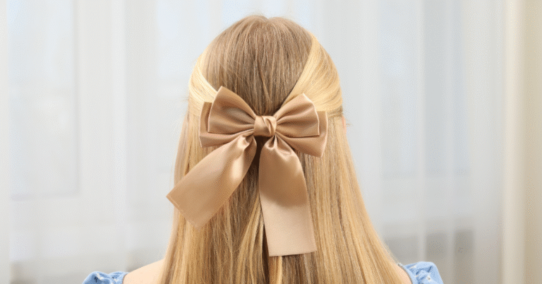How to make a bow hairstyle