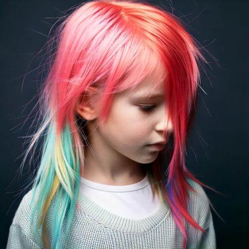 Pixelated Hair