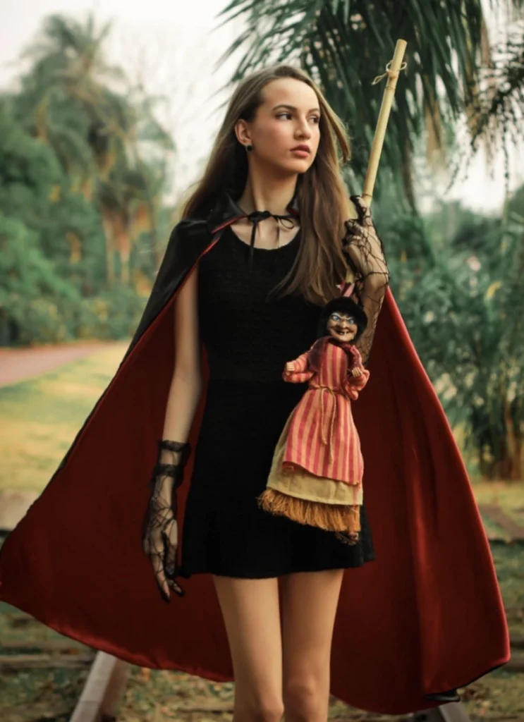 Puppet Mistress: Witchy Cape & Cursed Doll