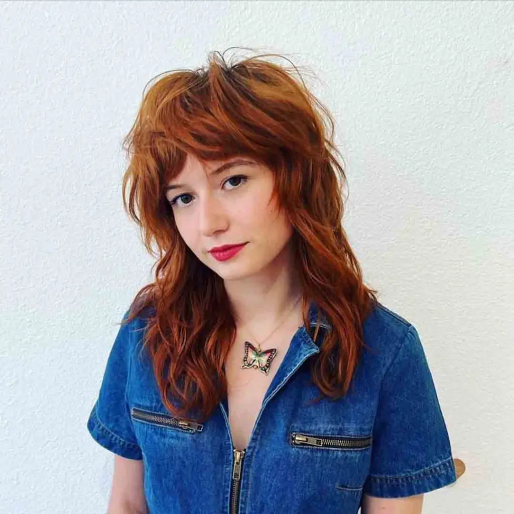 Rock n’ Roll Style Wavy Wolf Cut