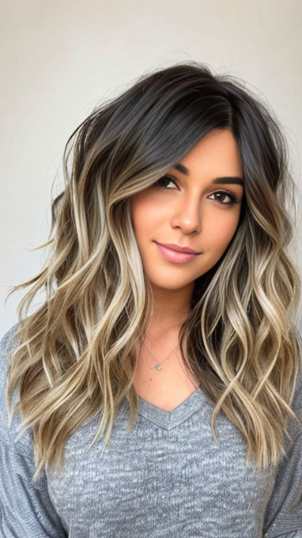 Tousled Wavy Kitty Cut