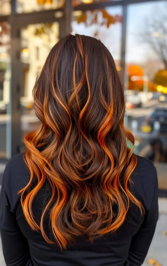Halloween Hair Color Idea for Brunettes
