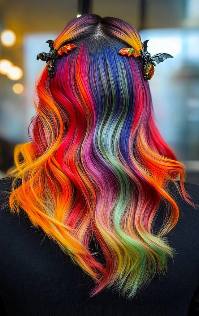 Vivid Halloween Hair